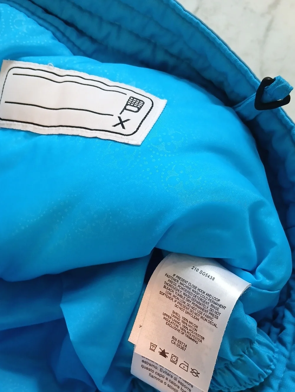 Columbia OmniShield 10/12 Youth Girl's Teal Ski Jacket